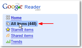 Google Reader 未读文章数上限设为 1000